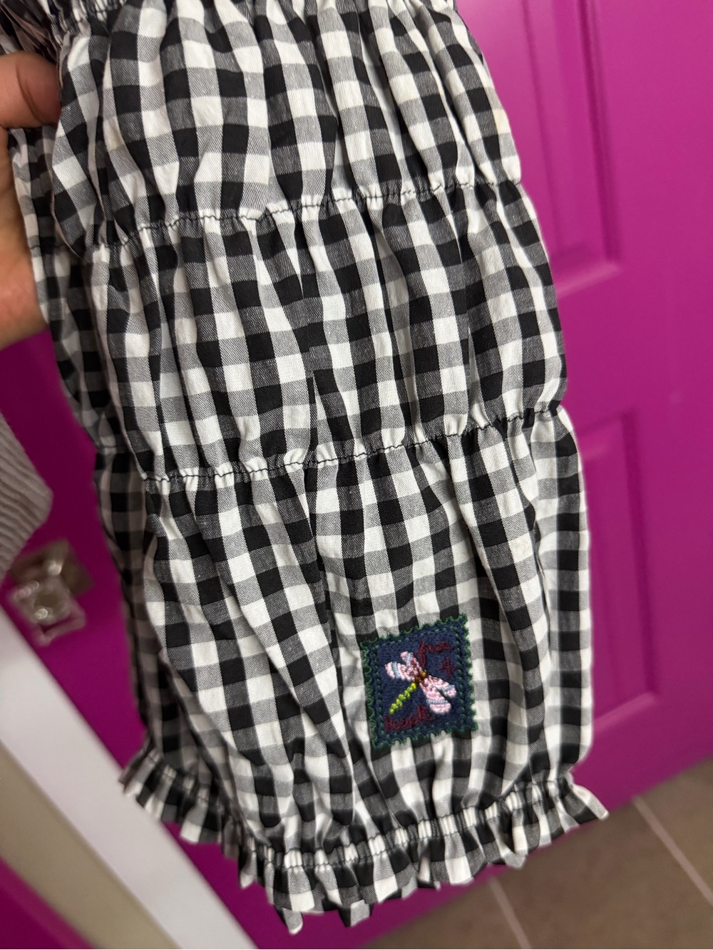Free People favorite find bloomers black combo small